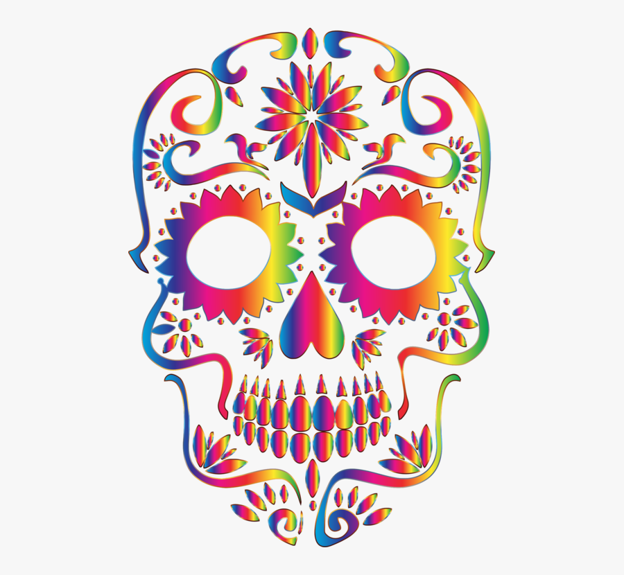 Visual Arts,flower,art - Catrina Png, Transparent Clipart