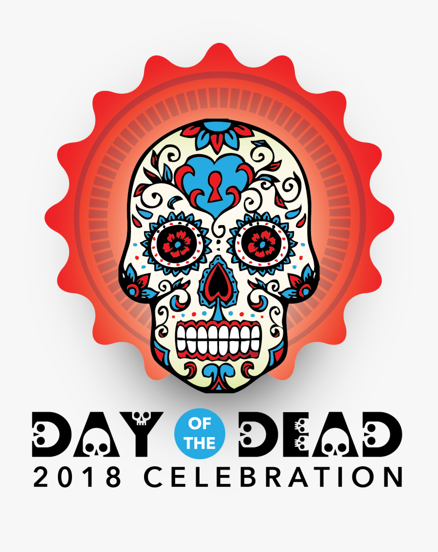 Transparent Day Of The Dead Skull Png - History Of The Mexican Day Of The Dead, Transparent Clipart