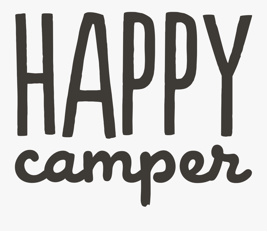 Happy Camper Transparent Background, Transparent Clipart