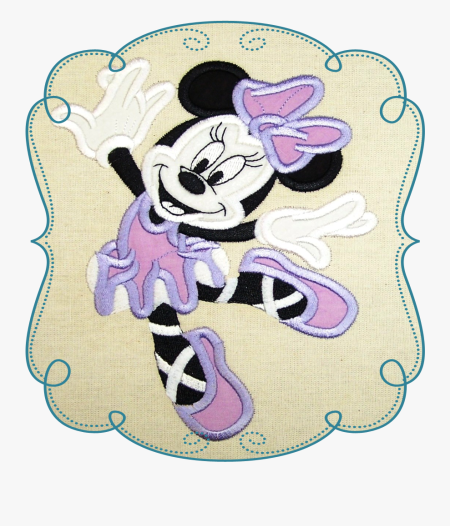 Transparent Minnie Bow Clipart - Minnie Ballet Png, Transparent Clipart