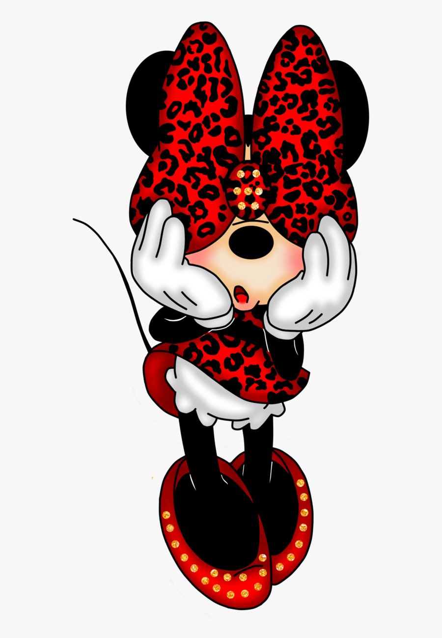 Imagenes De Minnie Mouse - Minnie Mouse Animal Print, Transparent Clipart