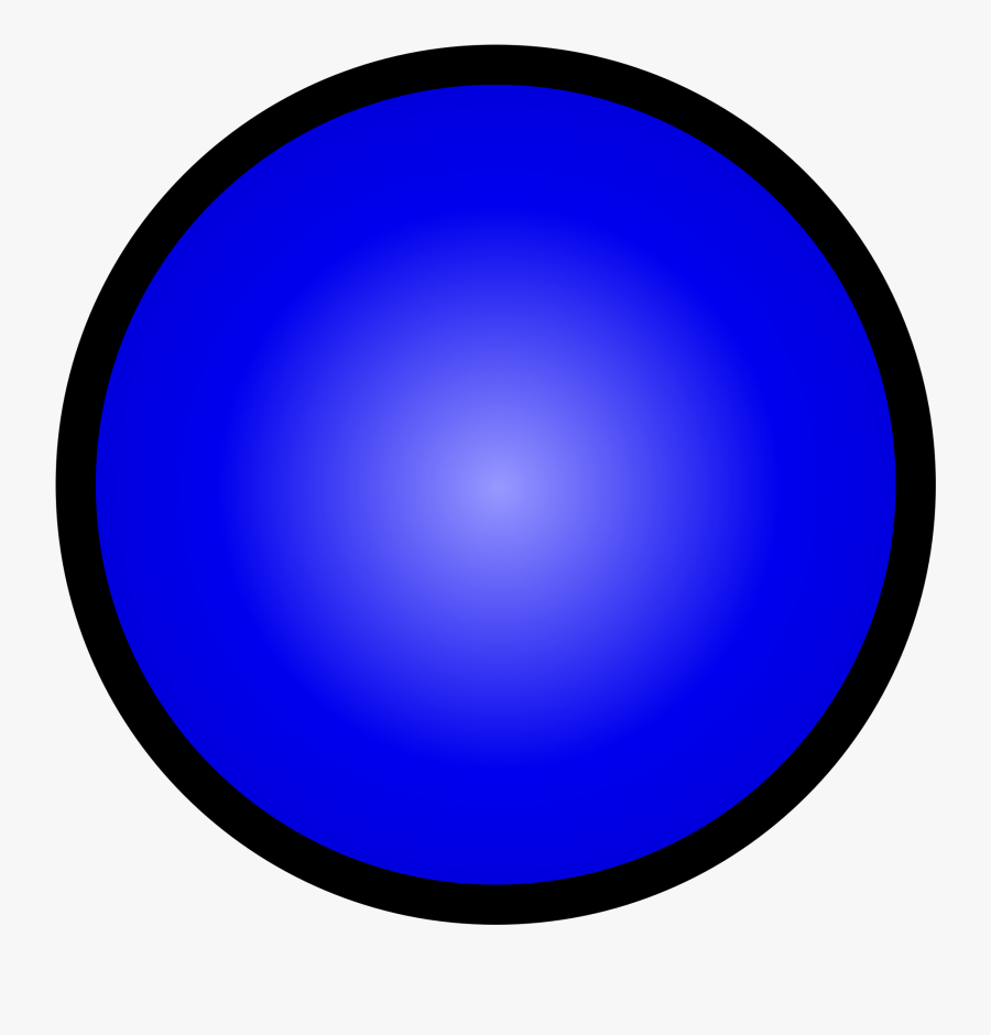 File - Buttonblue - Svg - Wikimedia Commons Clipart - Circle, Transparent Clipart