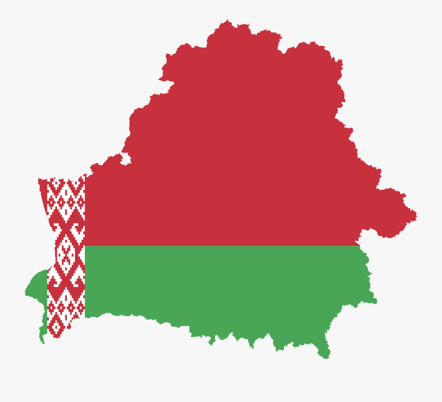 Belarus Country Europe - Belarus Flag And Map, Transparent Clipart