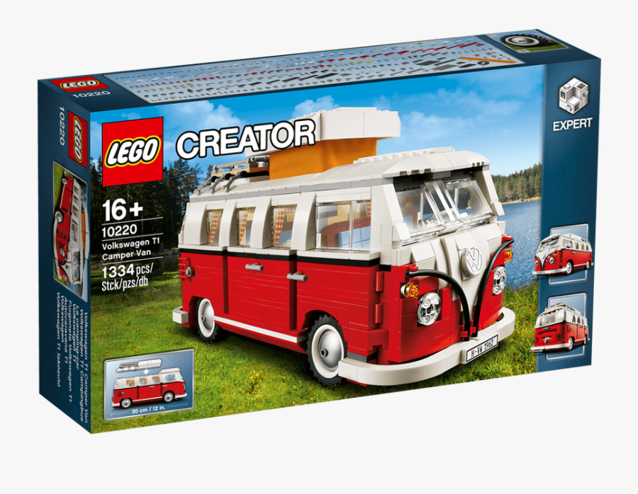 Transparent Volkswagen Van Png - Lego 10220, Transparent Clipart
