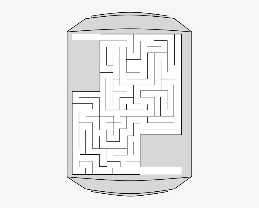 Shuttle Maze Iss Activity Sheet P2 - Puzzle Computer Mouse, Transparent Clipart