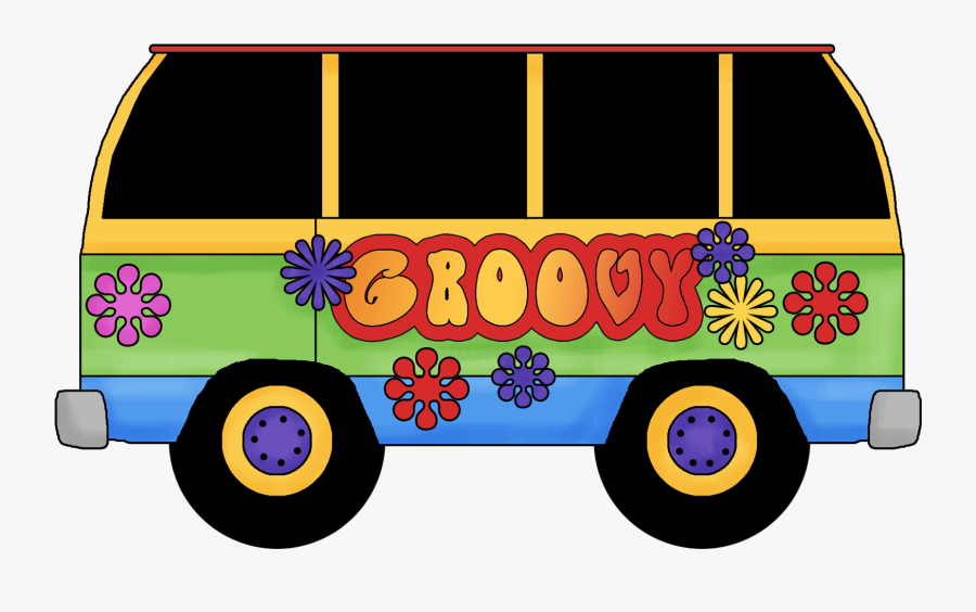 Online Groovy Bus Clipart, Bus Collection - Groovy Bus, Transparent Clipart