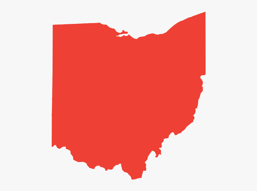 Ohio State University Cleveland Clip Art - Ohio Silhouette Vector, Transparent Clipart