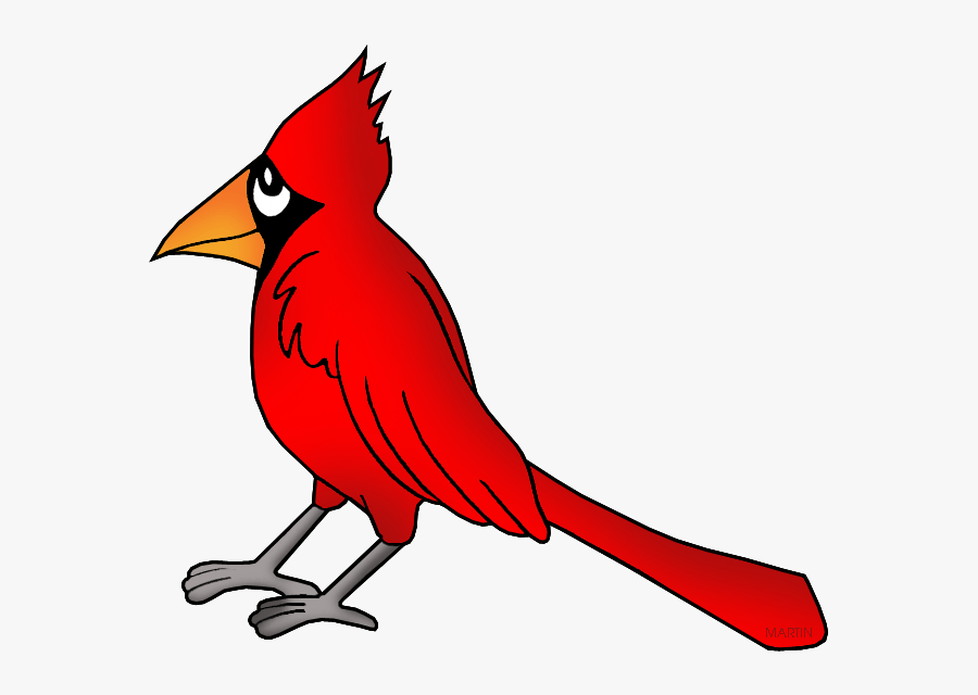 Ohio State Bird - Cardinal Clip Art, Transparent Clipart