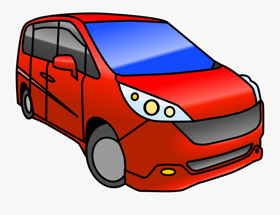 Vans Clipart Minivan Van - Mini Van Clipart, Transparent Clipart