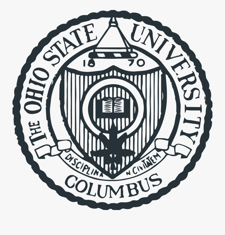 The Ohio State University - Ohio State University Columbus Emblem, Transparent Clipart