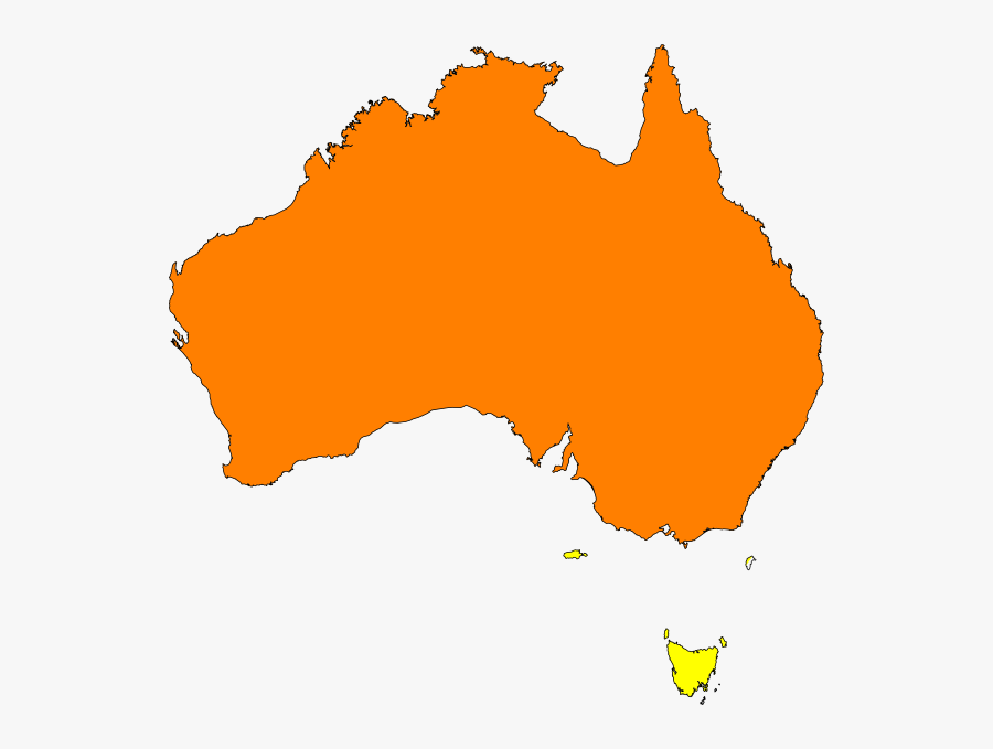 Australia Map Images - Map Of Australia Cartoon , Free Transparent