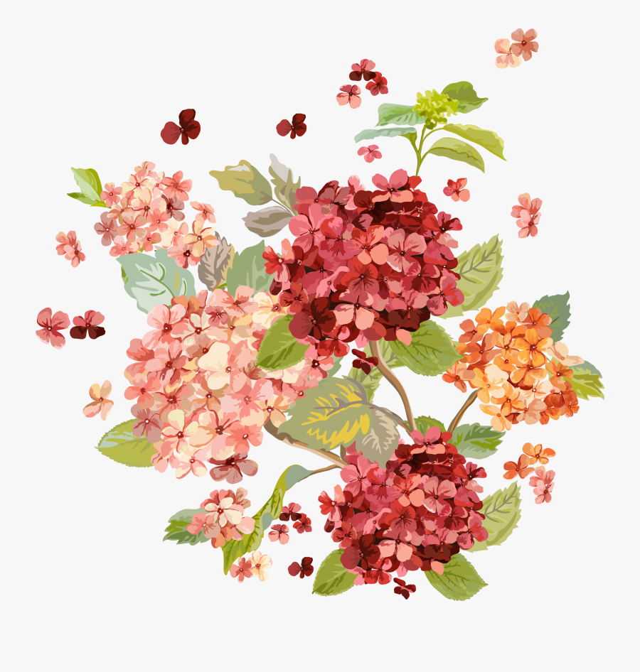 Transparent Flower Clipart Backgrounds - Transparent Fall Flowers, Transparent Clipart