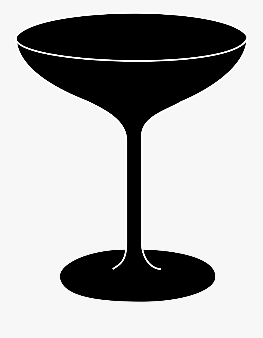 Cocktail Clipart Prosecco - Cocktail Stilizzato Png, Transparent Clipart