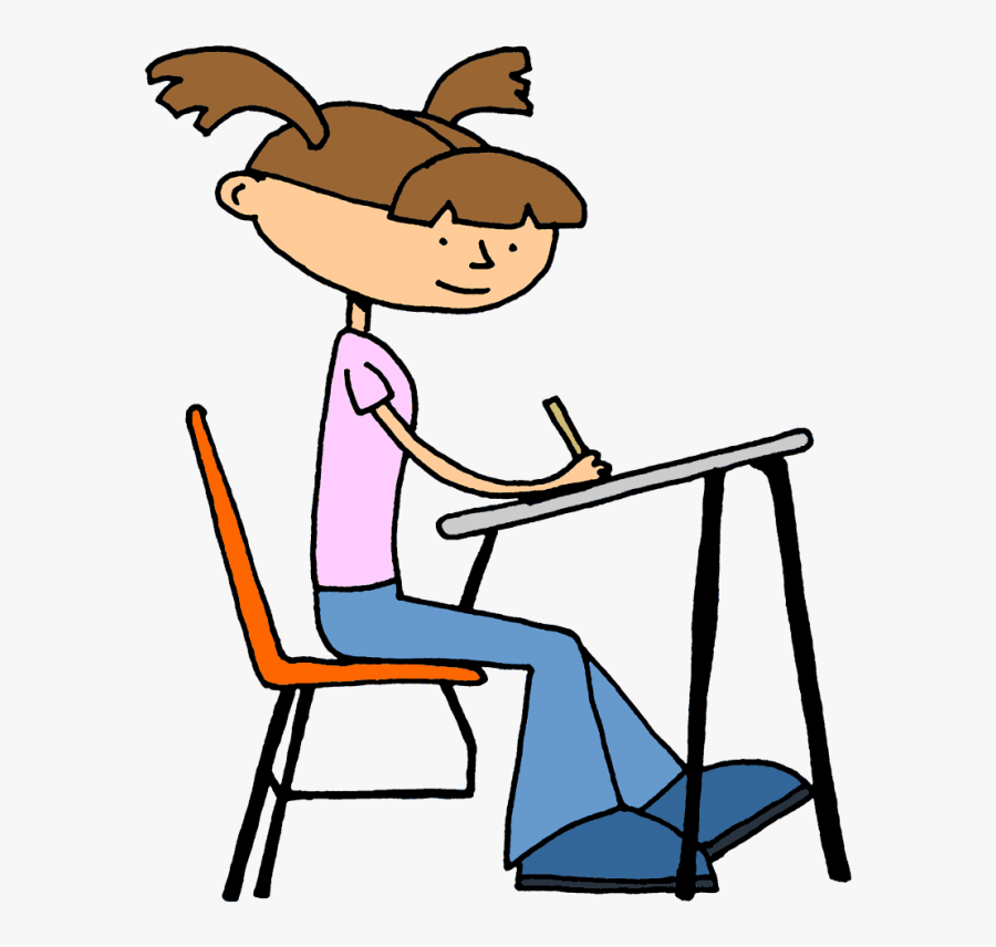 Students Writing Clipart - Student Writing Clipart Transparent, Transparent Clipart