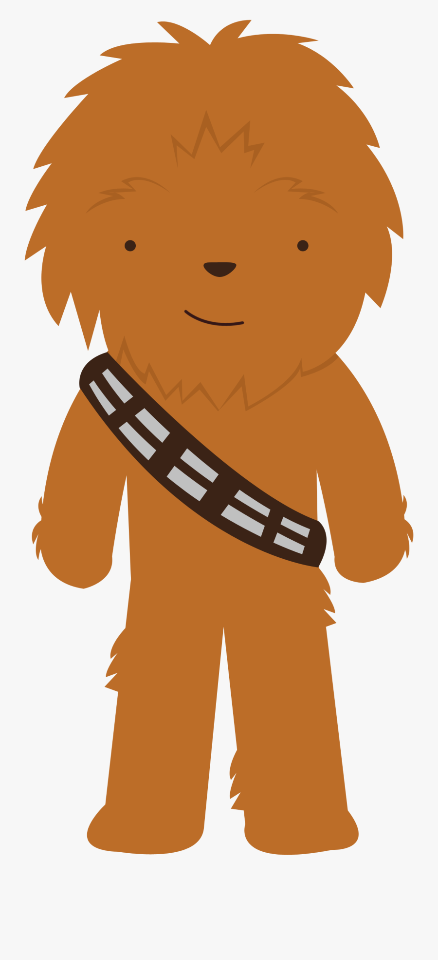Star Wars - Star Wars Chewbacca Cute, Transparent Clipart