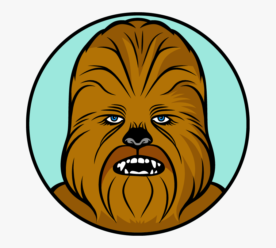 Picking Star Wars Character All Star Teams For Baseball - Star Wars Chewbacca Clipart, Transparent Clipart