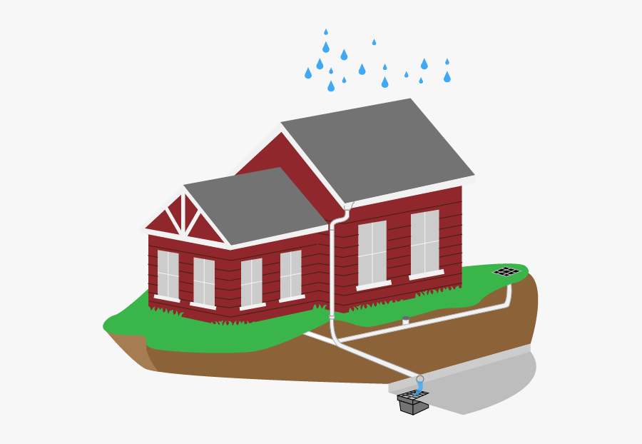 Waterproofing And Repair Service - House, Transparent Clipart