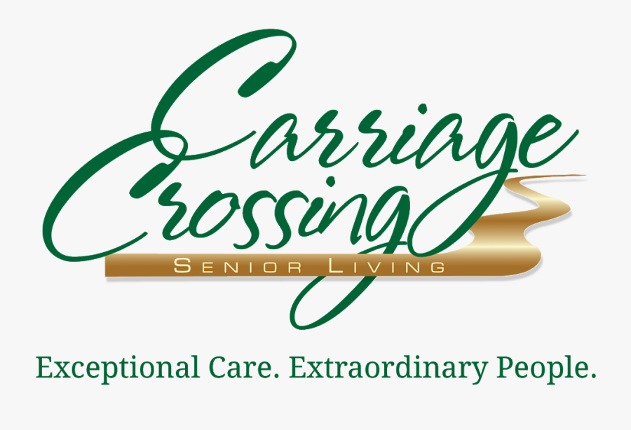 Carriage Crossing Senior Living Logo, Transparent Clipart