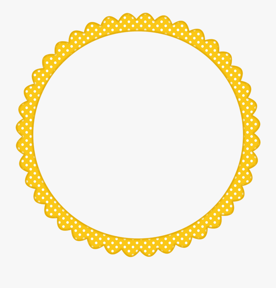 Round Page Borders For Events, Transparent Clipart