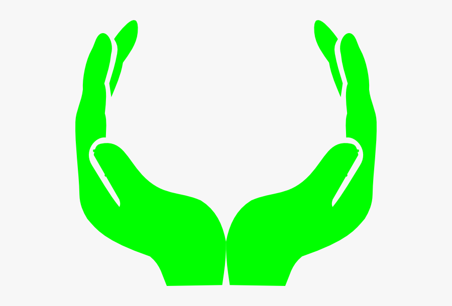 Clip Art At Clker - Green Hand Logo Png, Transparent Clipart