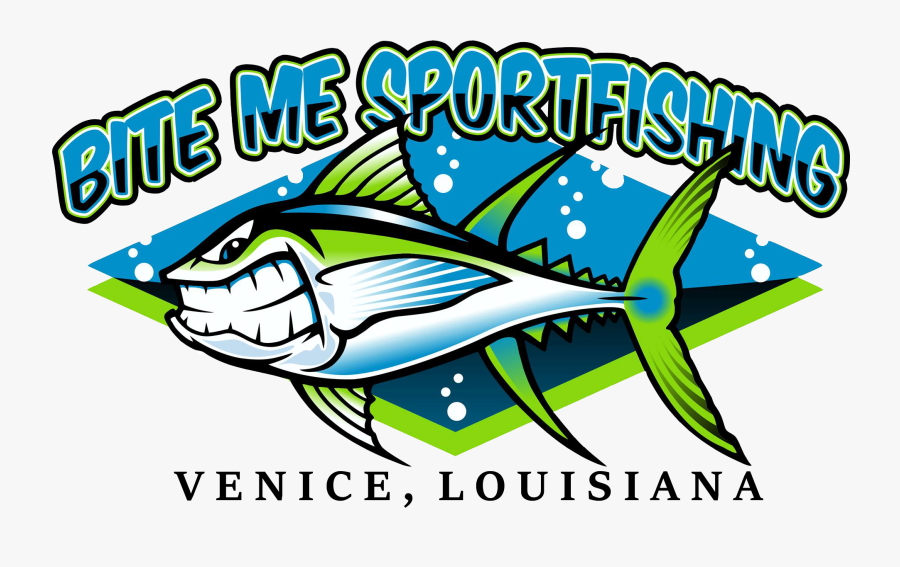 Bite Me Sportfishing Venice - Pomacentridae, Transparent Clipart