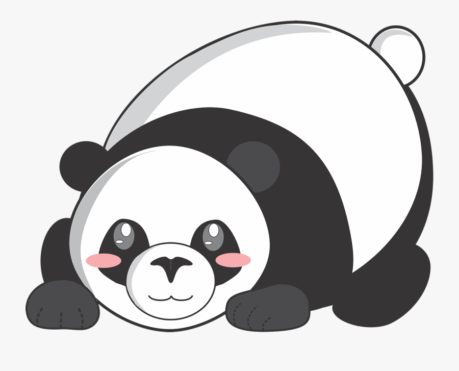 Small To Medium Sized - Panda Cartoon Png Cute , Free Transparent ...