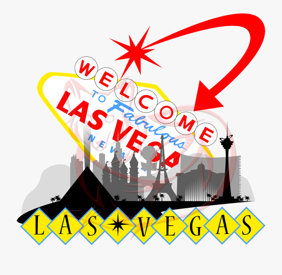 The Las Vegas Strip By Hitoshihalfbreed - Welcome To Las Vegas Sign, Transparent Clipart