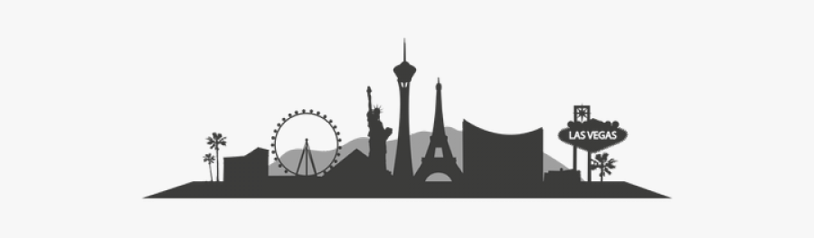 Las Vegas Clipart Tattoo - Las Vegas Strip Png, Transparent Clipart