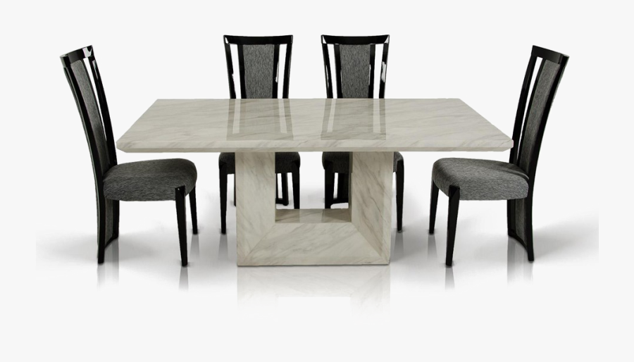 Dining Set Png Pic - Fancy Marble Dining Table , Free Transparent