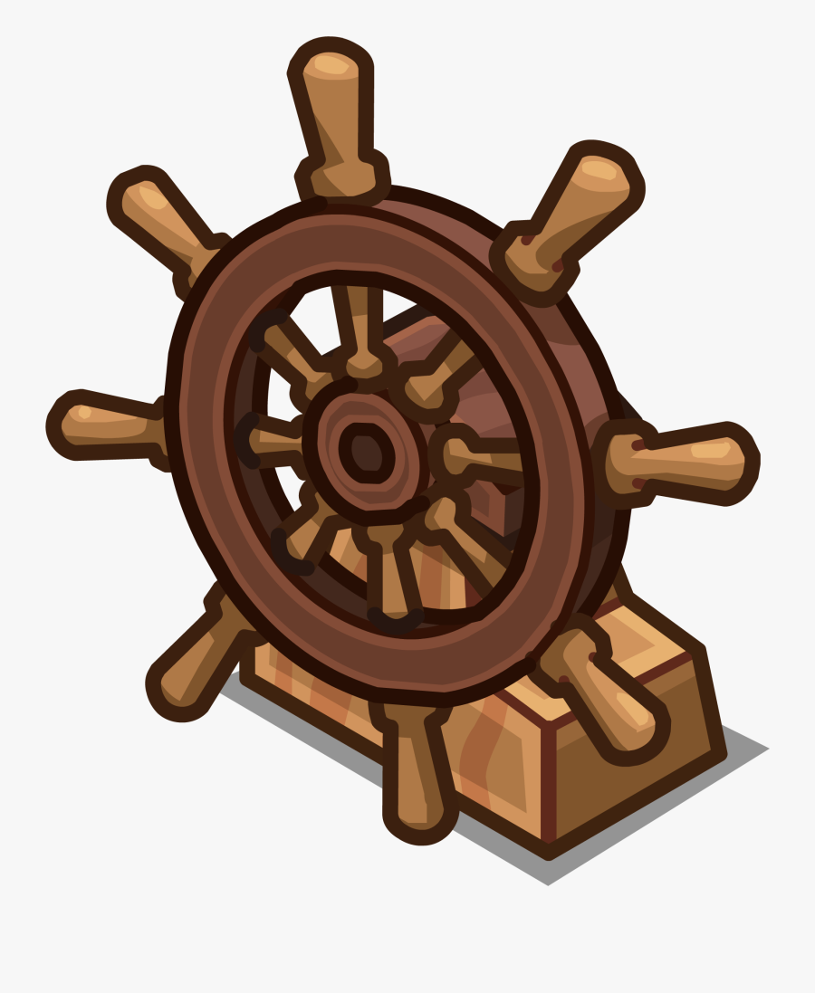 Transparent Pirate Ships Clipart - Ship's Wheel, Transparent Clipart