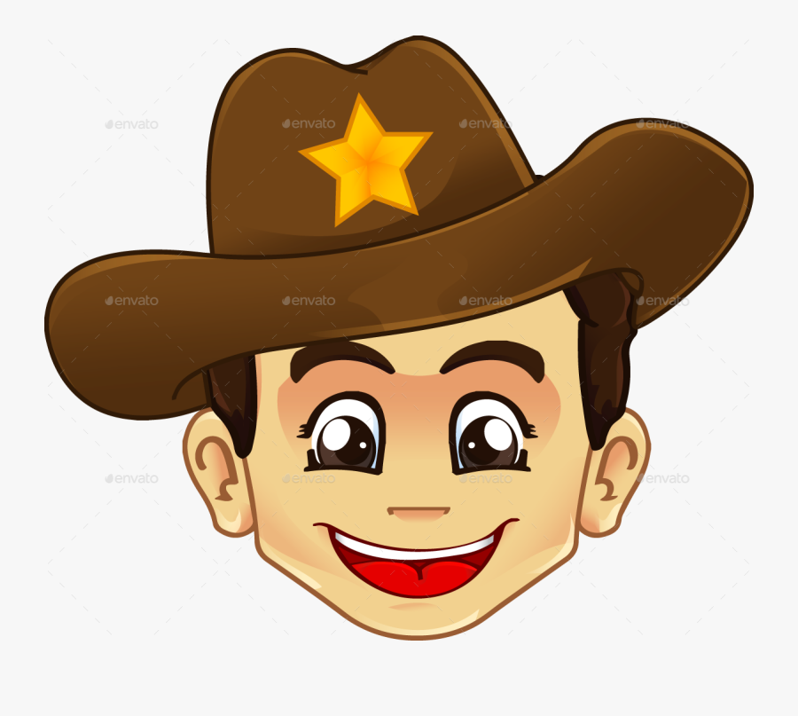 Chefs Clipart Cowboy - Boy With Glasses Clipart, Transparent Clipart