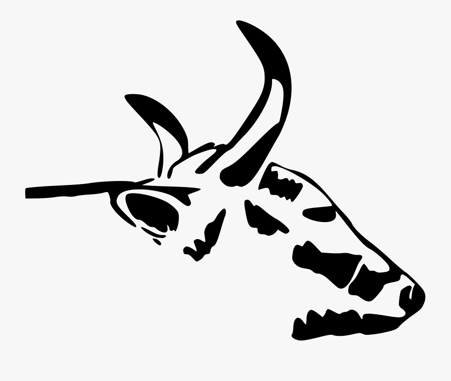 Cow Head, Transparent Clipart