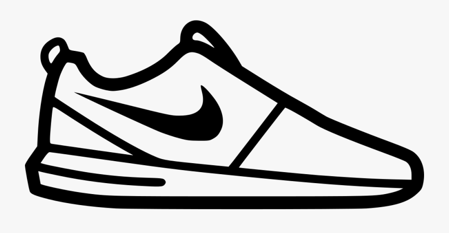 Transparent Nike Png White - Nike Shoes Icon Transparent Background, Transparent Clipart