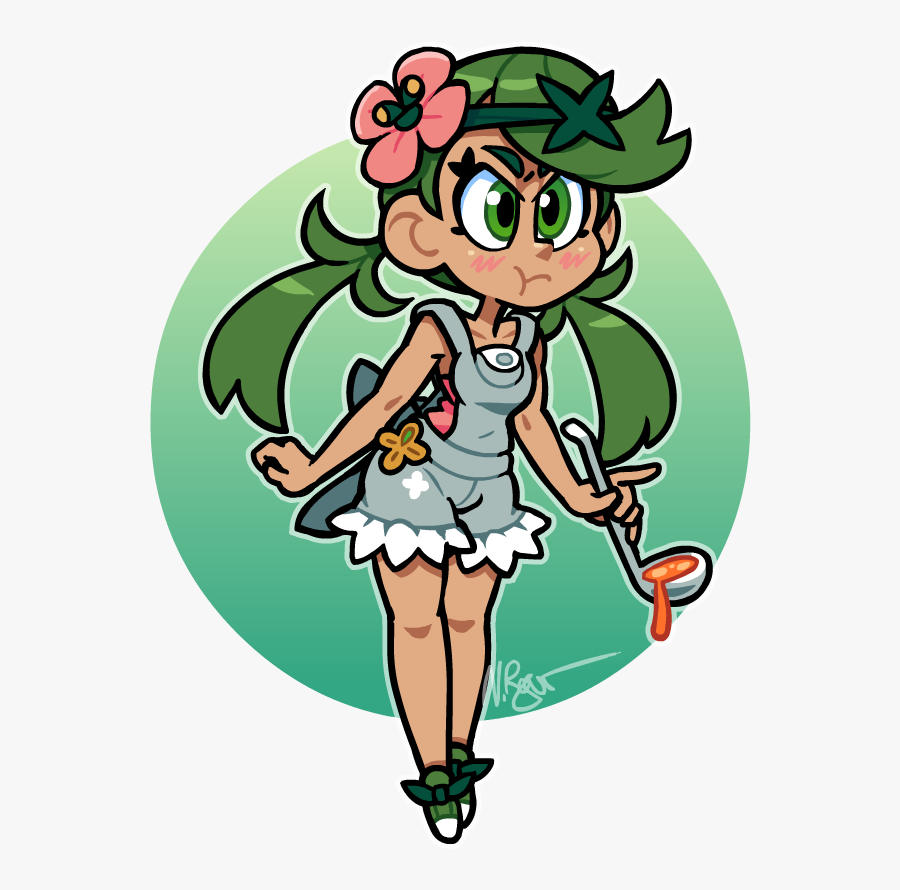 Mallow By The-knick - Pokemon Sun And Moon Mallow, Transparent Clipart
