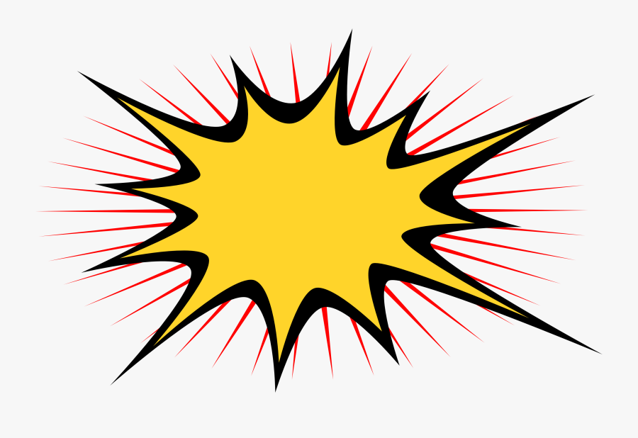 Comic Book Explosion Png Clipart , Png Download - Comic Book Explosion Png, Transparent Clipart