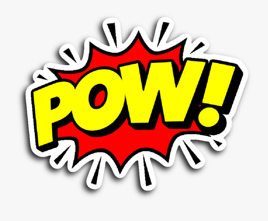 Comic Pow Png - Comic Book Pow Transparent , Free Transparent Clipart ...