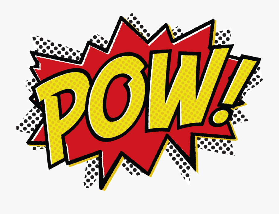 Transparent Comic Book Pow Png - Comic Clipart, Transparent Clipart