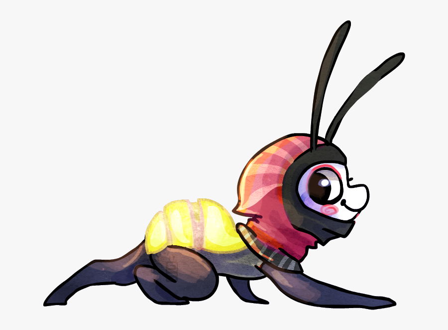 Lightning Bug Png Transparent Lightning Bug Images - Cartoon Loghtning Bug, Transparent Clipart