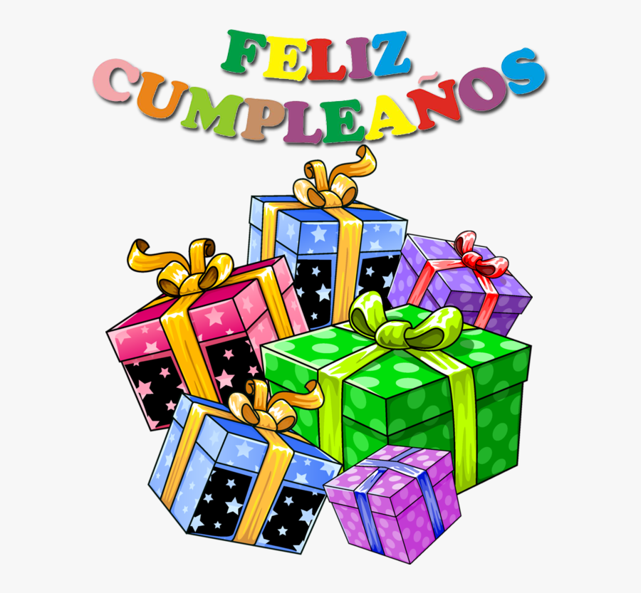 Cumpleaños De Nieves Merino Guerra - Birthday Gifts Clip Art, Transparent Clipart