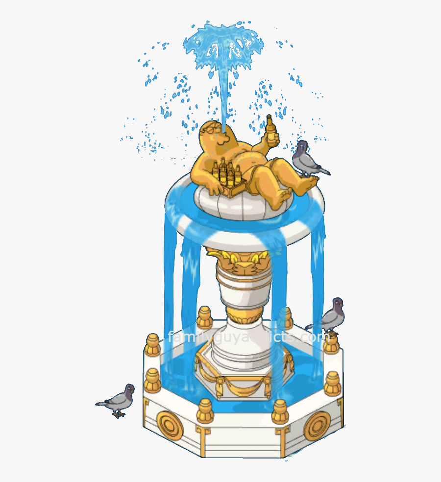 Fountain Clipart Big Water, Transparent Clipart