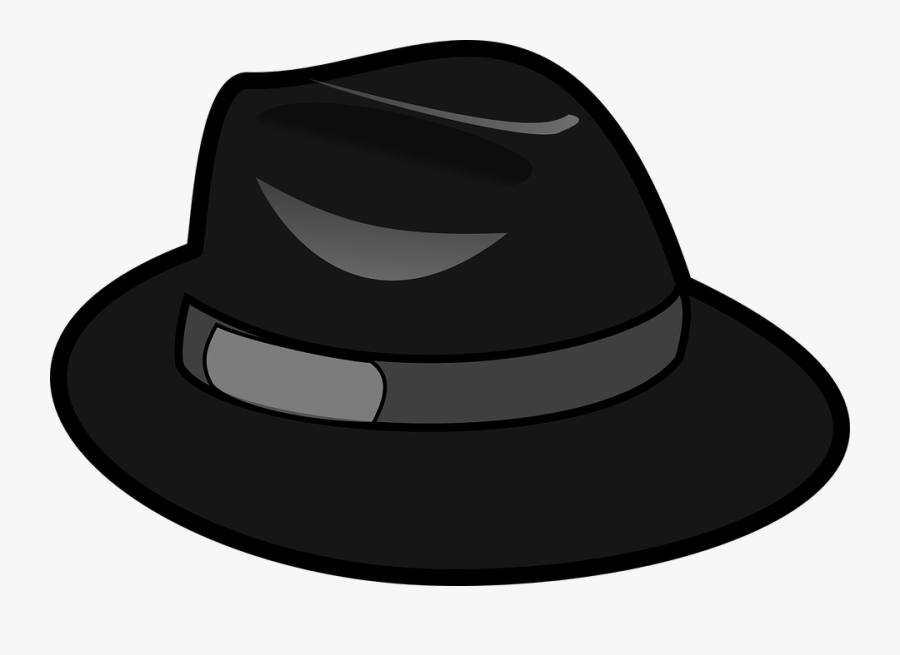 Black Hat Clipart, Transparent Clipart