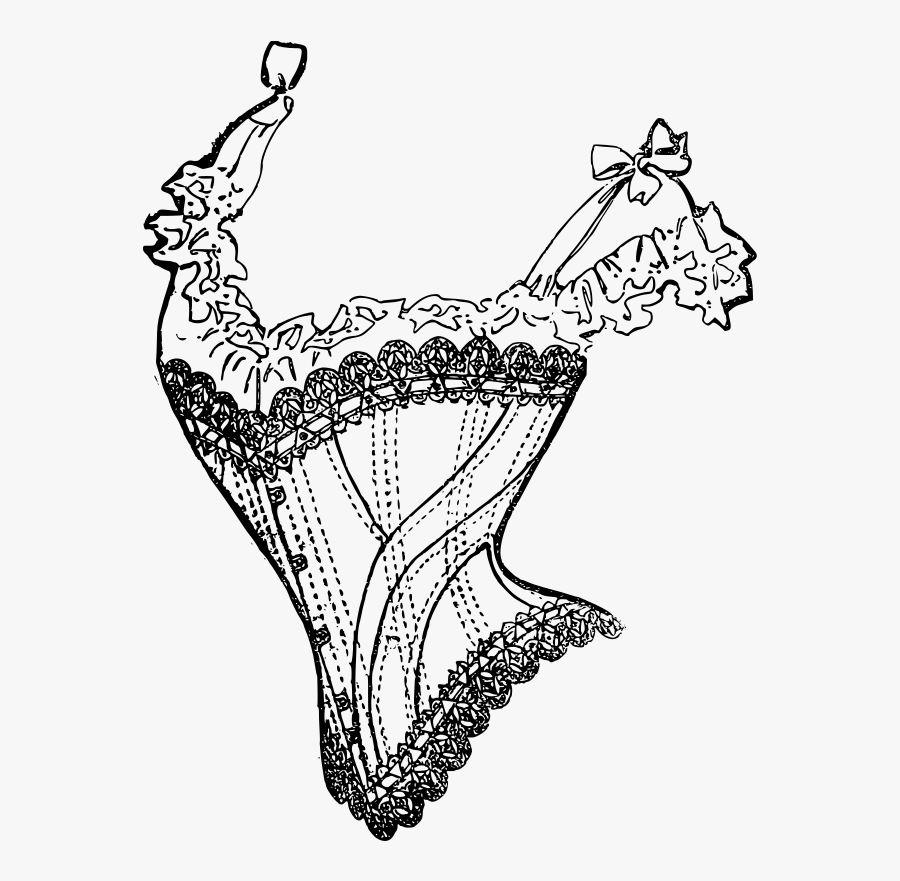 Clipart - Corset Clipart Png, Transparent Clipart