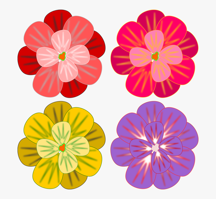 Daisy Family,chrysanths,plant - Flowers In Microsoft Word, Transparent Clipart