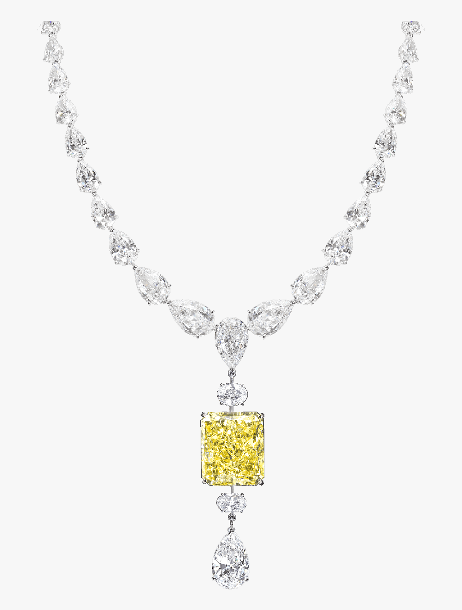 Ruby Necklace Cliparts - Tanishq Diamond Necklace Design, Transparent Clipart