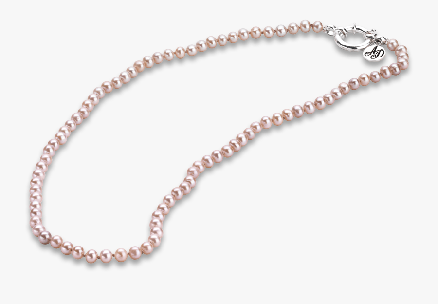 Pearl Clipart Pink - Necklace, Transparent Clipart