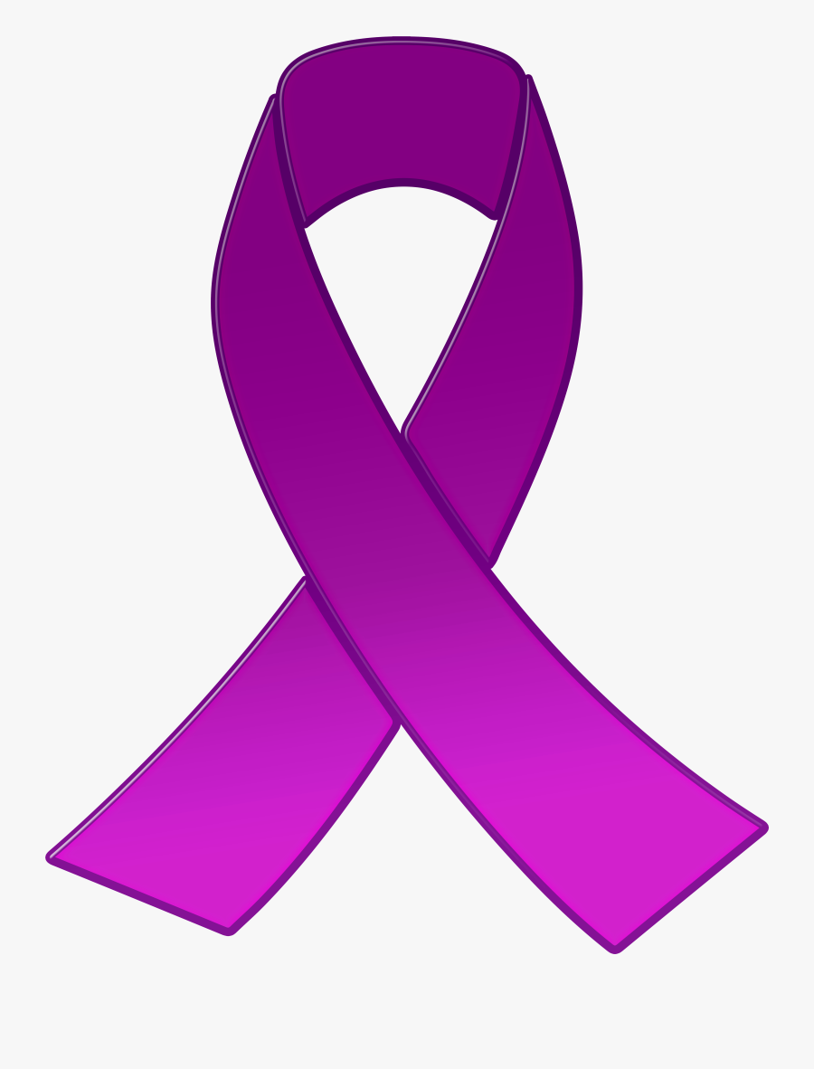 Purple Awareness Ribbon Png Clipart , Free Transparent Clipart - ClipartKey