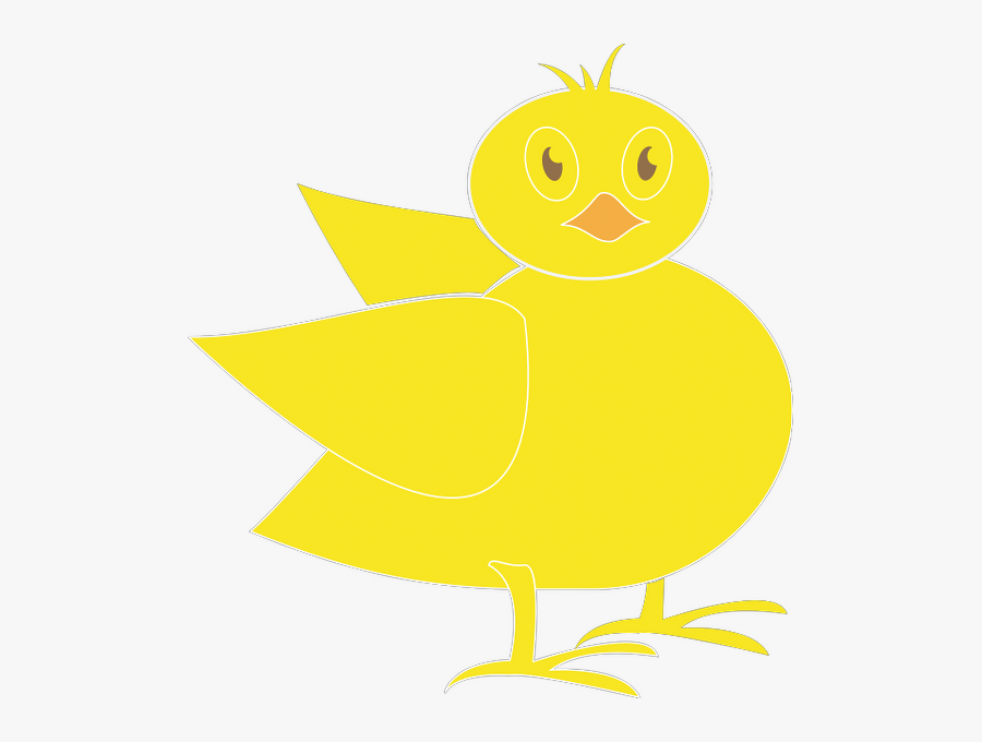 Chick Baby Bird Yellow Farm Transparent Png Images - Cartoon, Transparent Clipart