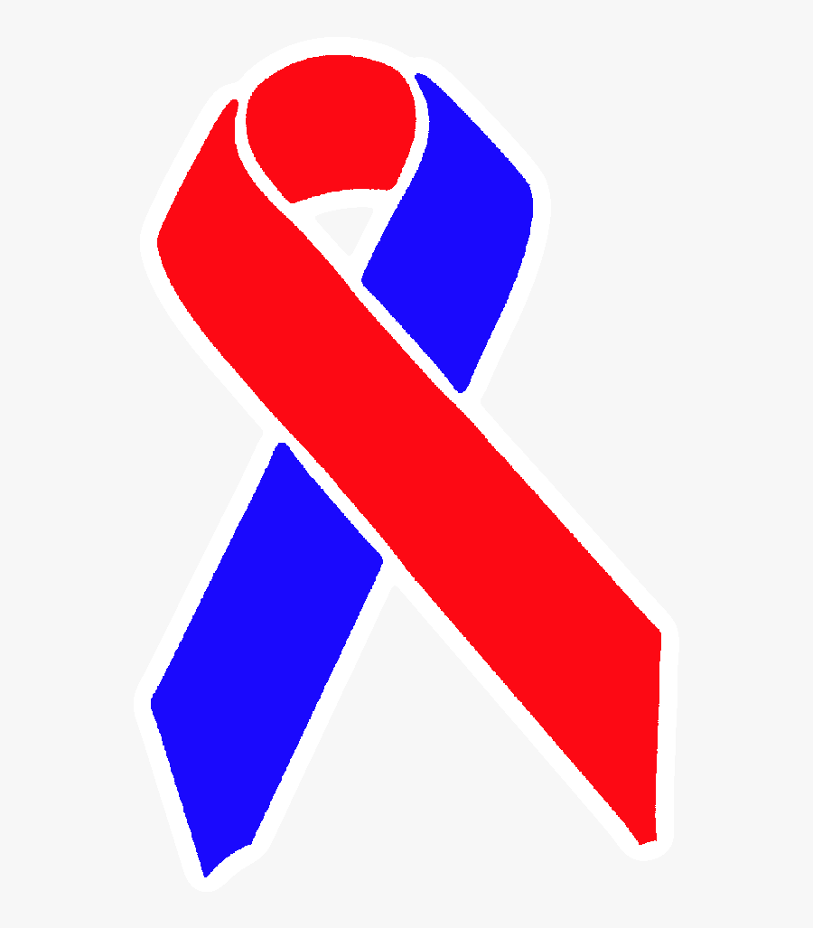 Awareness Clipart Brand Awareness - Light Blue And Dark Blue Ribbon, Transparent Clipart