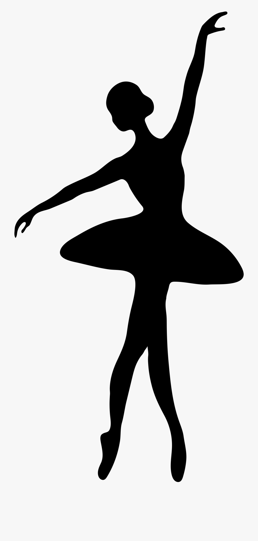 Shoe Clip Art Ballet Dancer - Balet Siluet, Transparent Clipart