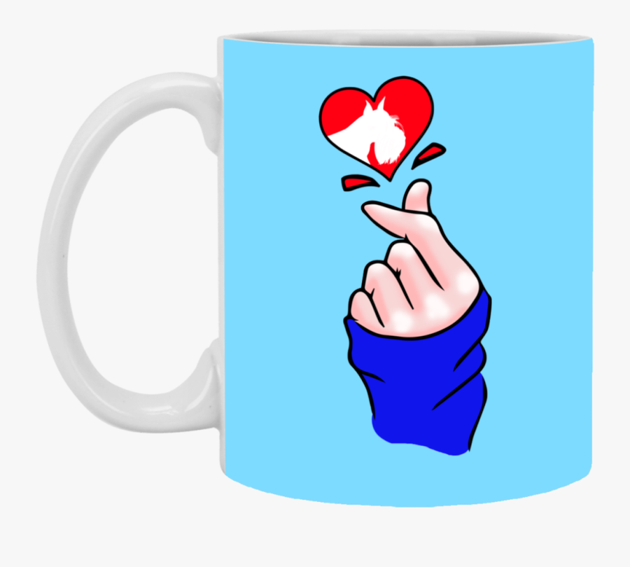 Heart Shape Schnauzer Mugs Clipart , Png Download - Mug, Transparent Clipart